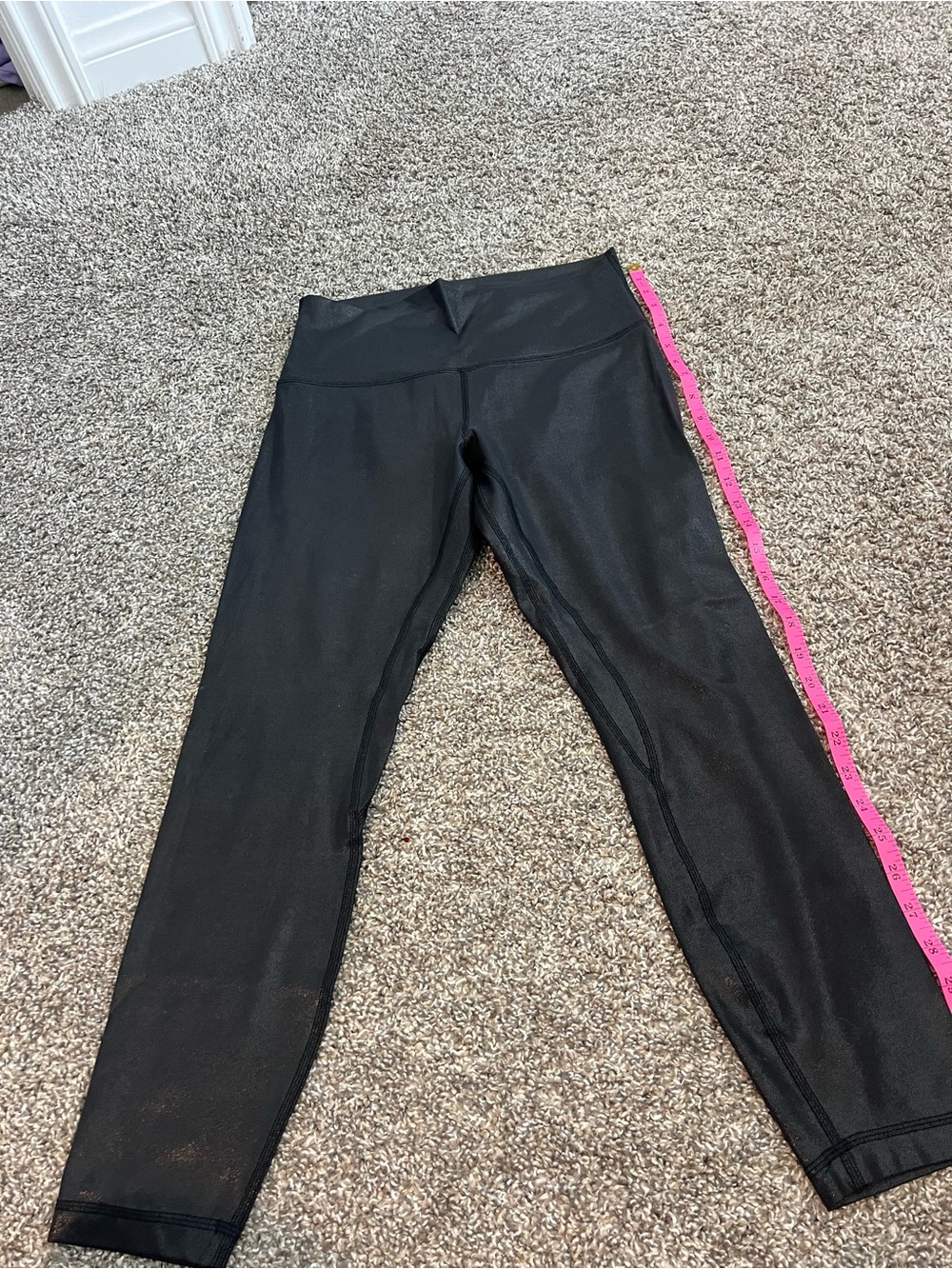 lululemon Shiny Black High-Rise Performance Leggings